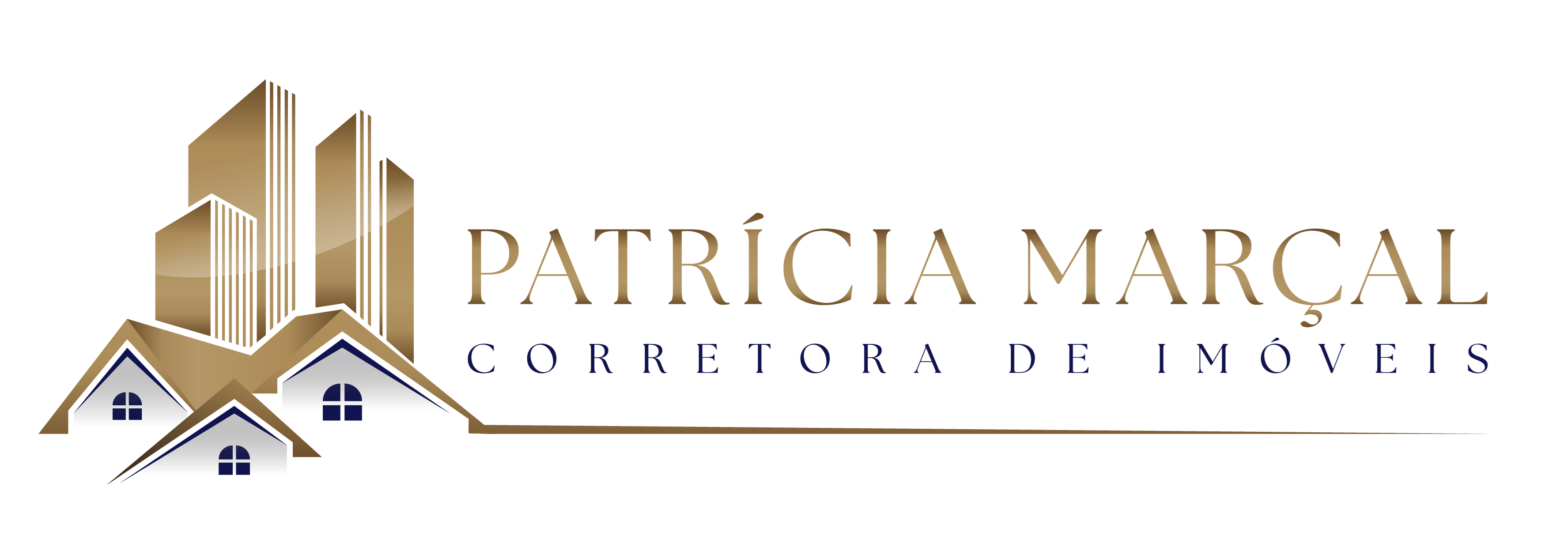 Logo - Patrica Marçal Imóveis